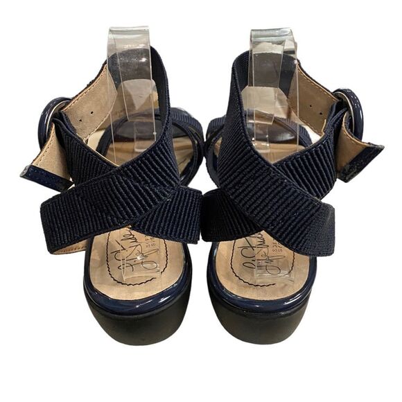 LIFE STRIDE Temple Women's Navy Ankle Strap Sandals NEW 8 8W - Picture 5 of 6